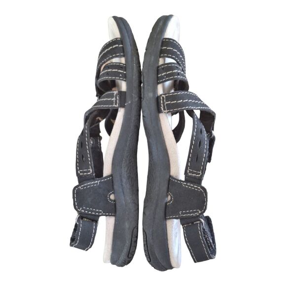 EARTH ORIGINS SAVOY SAILOR Comfort Sandals Strappy size 7 Black Worn Once - Picture 4 of 11